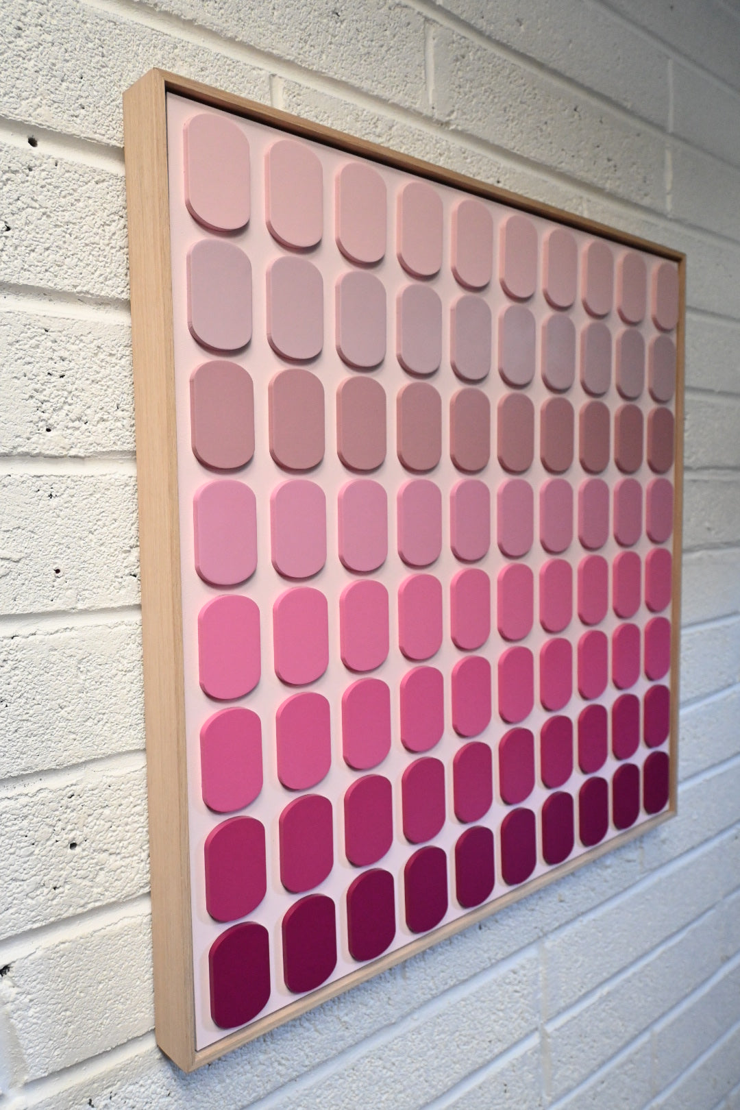 Bloom Within 72cm x 72cm framed